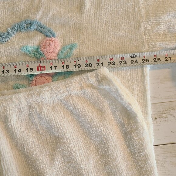 Vtg Stan Herman Chenille Pajamas NEW NOS Made in USA Cotton Cozy Cottagecore 2X - Picture 5 of 9